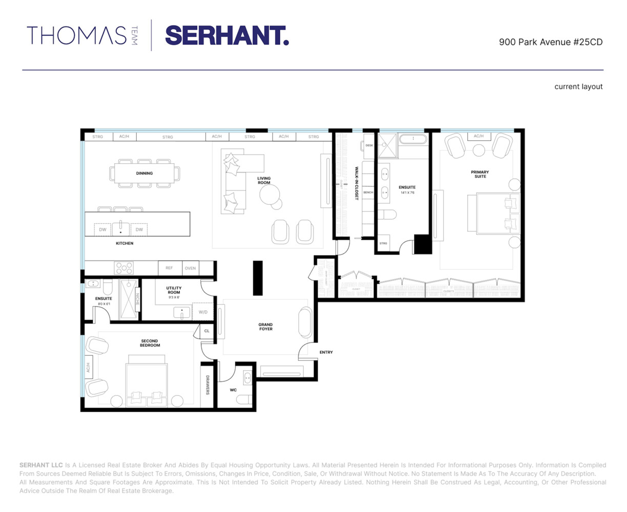 900 Park Avenue 25CD Upper East Side New York NY 10075
