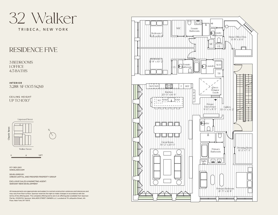 32 Walker Street 5 Tribeca New York NY 10013