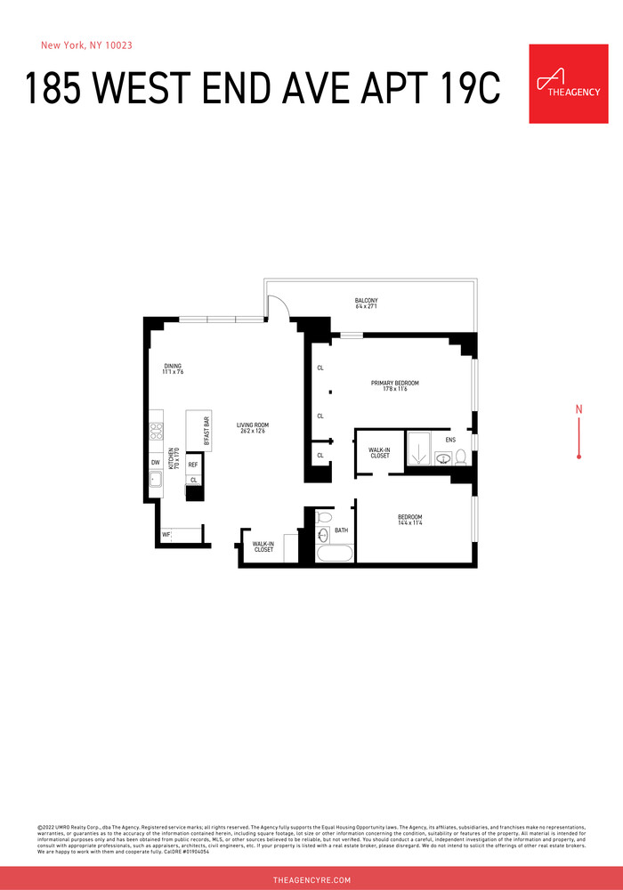 185 West End Avenue 19C Lincoln Square New York NY 10023