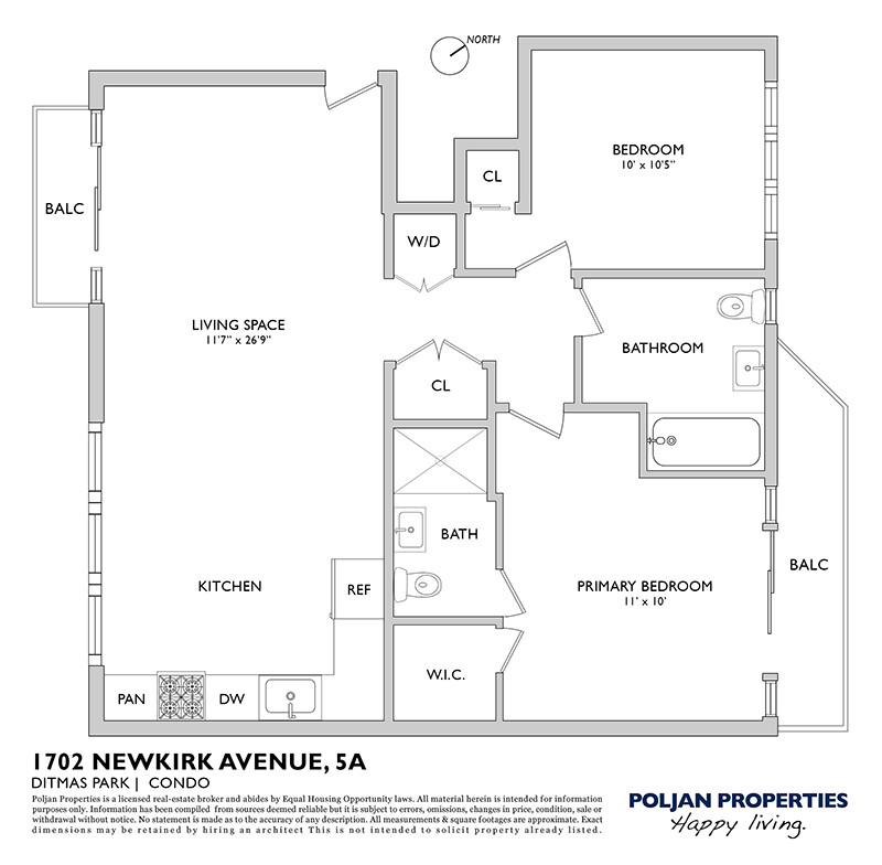 1702 Newkirk Avenue 5A Ditmas Park Brooklyn NY 11226