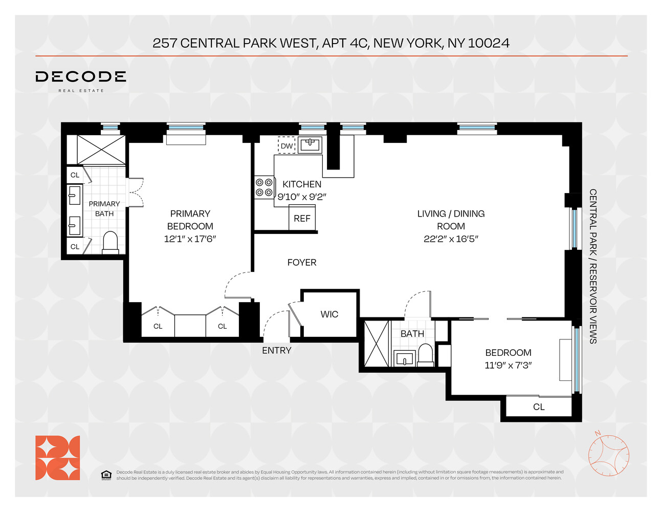 257 Central Park West 4C Central Park West New York NY 10024