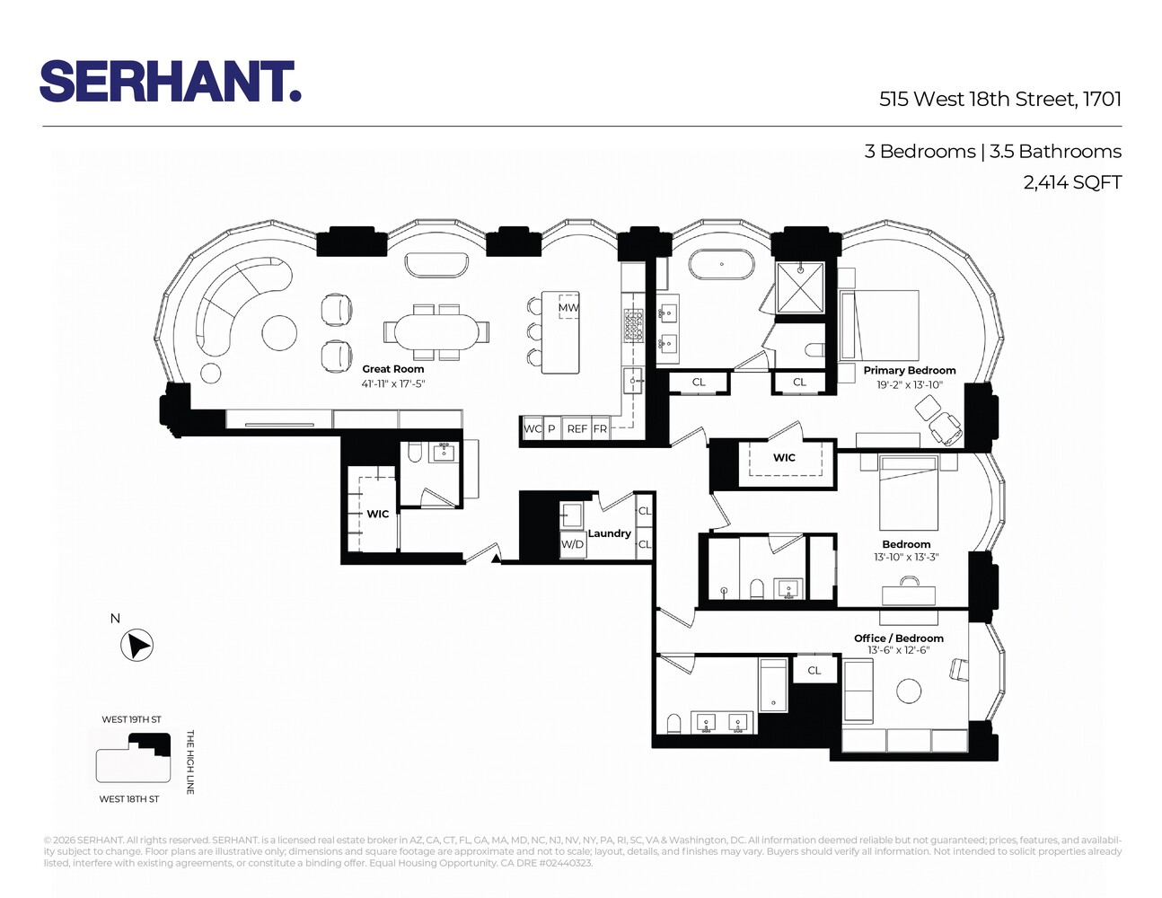515 West 18th Street 1701 Chelsea New York NY 10011