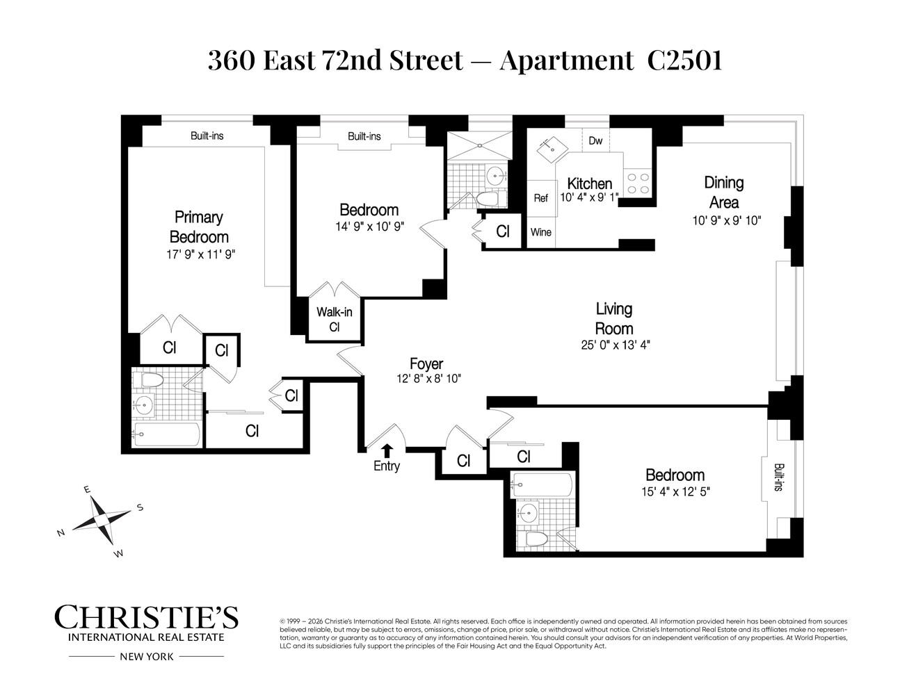 360 East 72nd Street C2501 Upper East Side New York NY 10021
