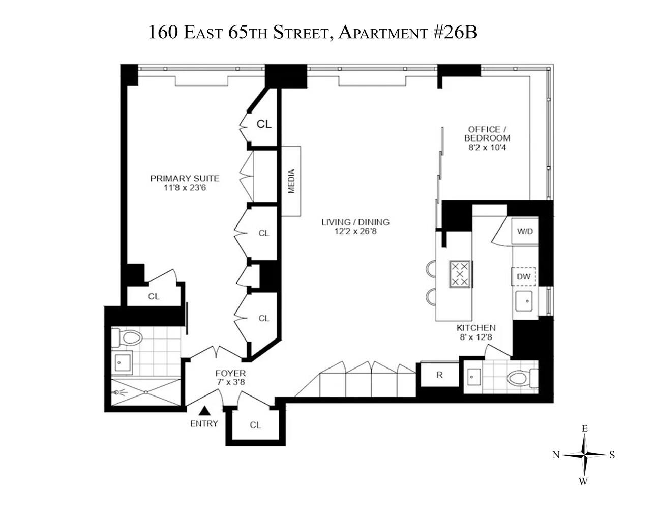 160 East 65th Street 26B Upper East Side New York NY 10065