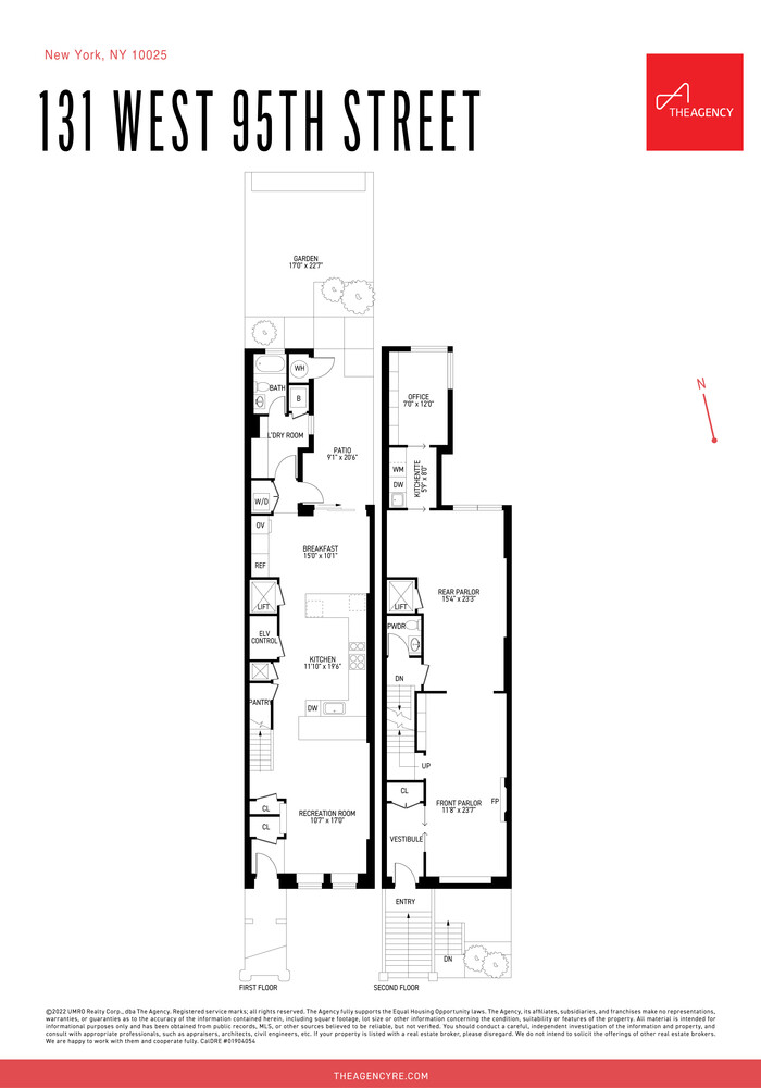 131 West 95th Street Upper West Side New York NY 10025
