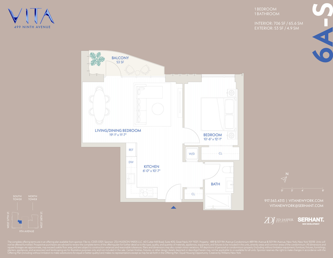 401 West 37th Street 6AS Chelsea New York NY 10018