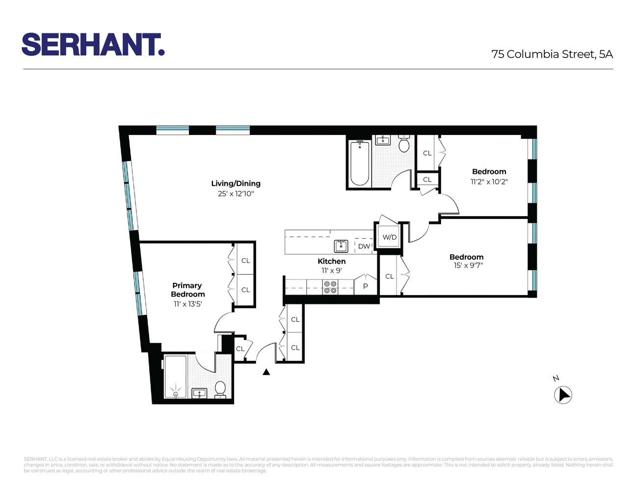75 Columbia Street 5A Columbia Street Waterfront Dist. Brooklyn NY 11201