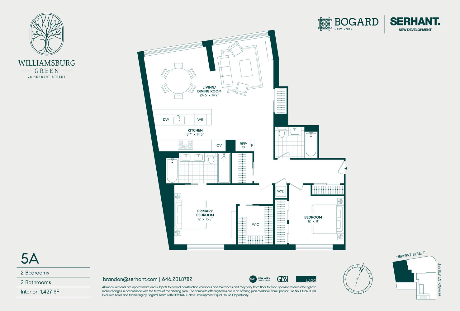 28 Herbert Street 5A East Williamsburg Brooklyn NY 11222