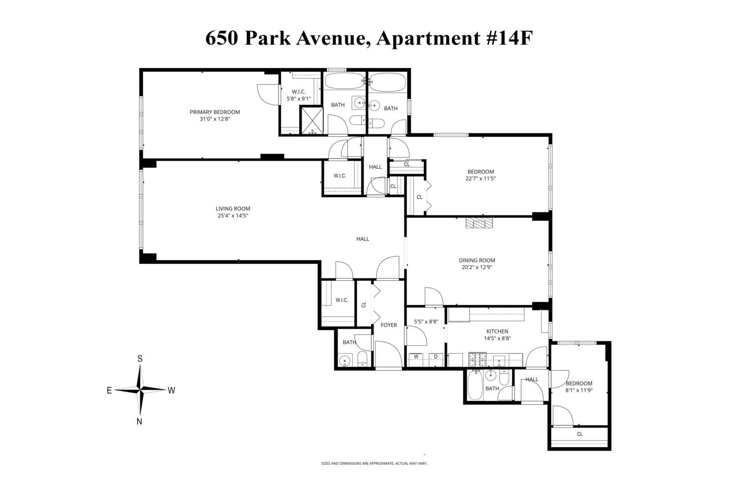 650 Park Avenue 14F Upper East Side New York NY 10065