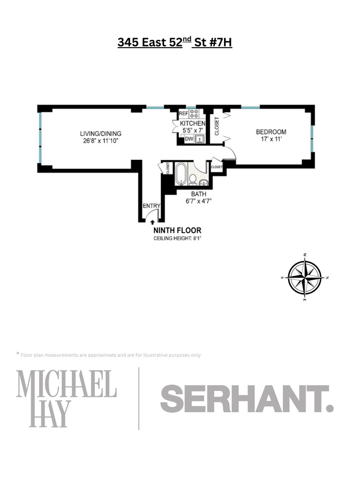 345 East 52nd Street 7H Turtle Bay New York NY 10022