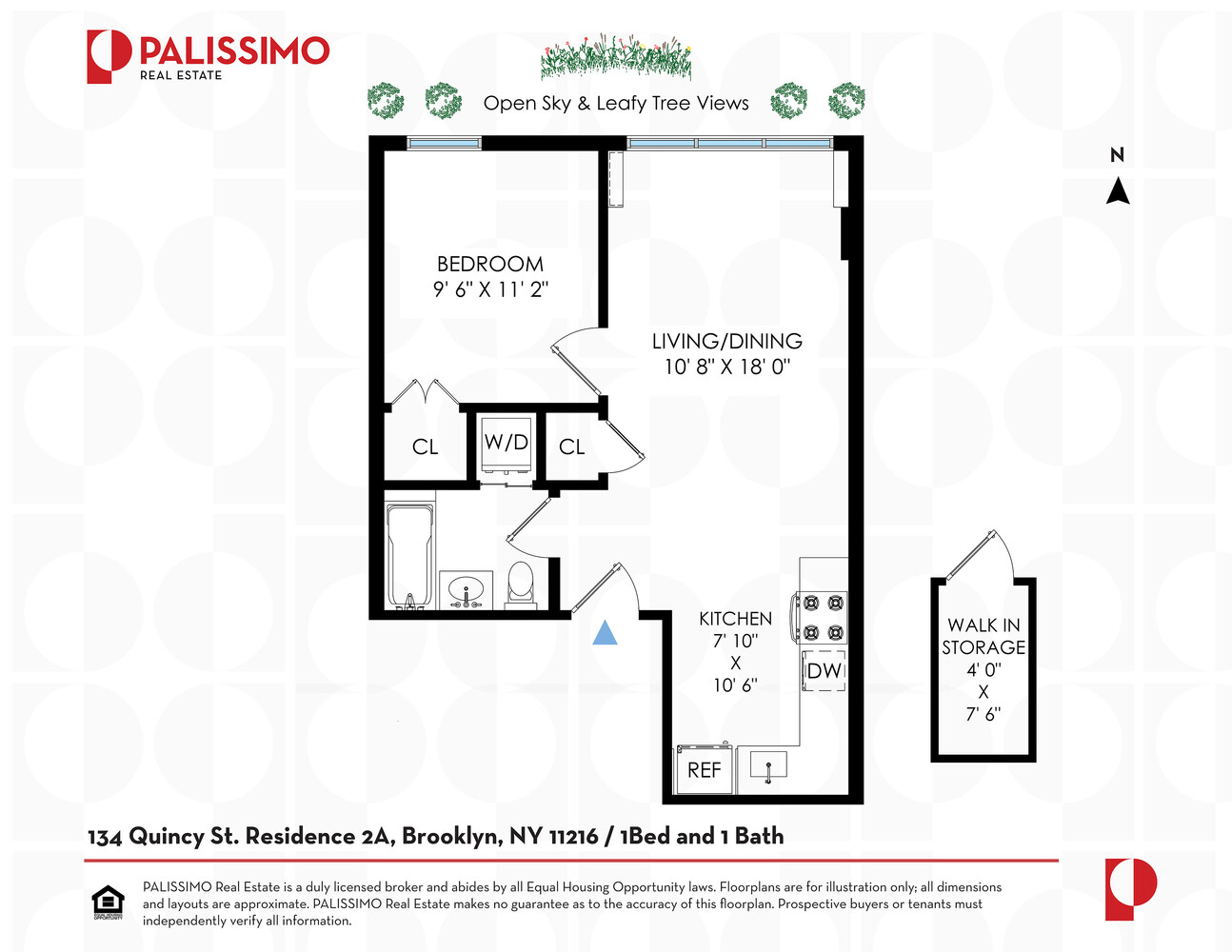 134 Quincy Street 2A Clinton Hill Brooklyn NY 11216