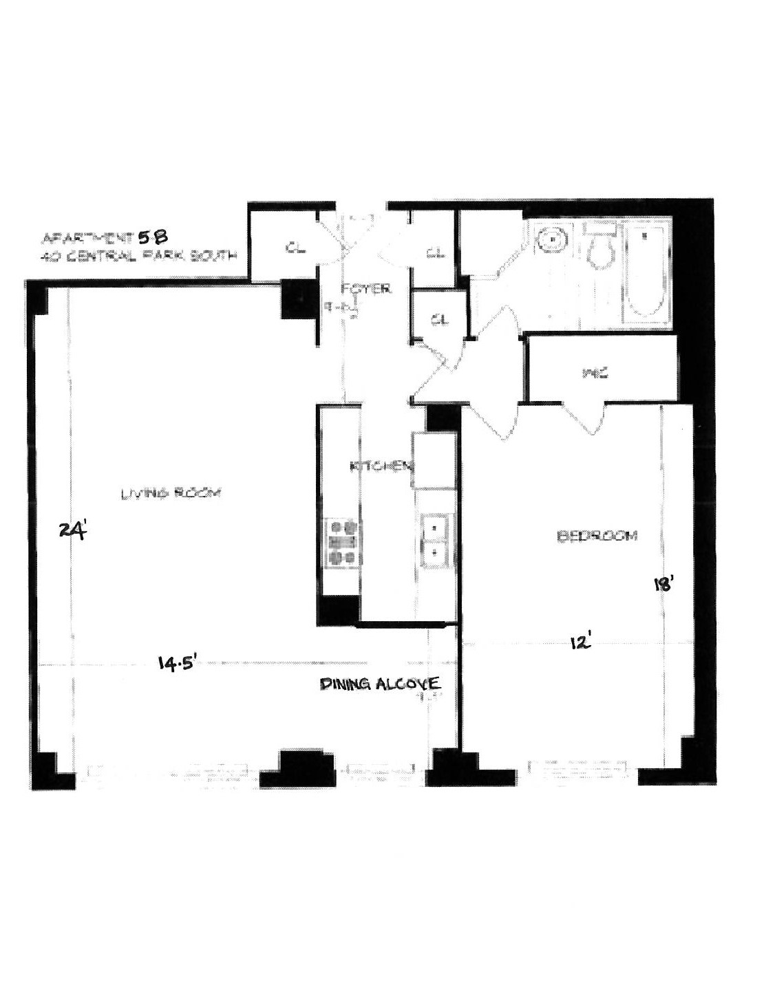 40 Central Park South 5B Central Park South New York NY 10019