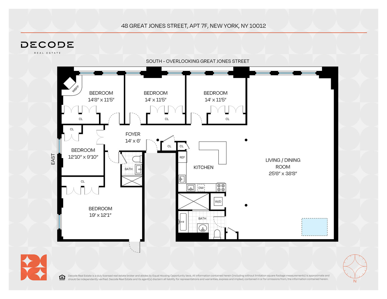 48 Great Jones Street 7F Greenwich Village New York NY 10012