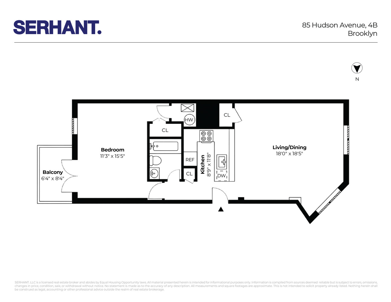 85 Hudson Avenue 4B Vinegar Hill Brooklyn NY 11201