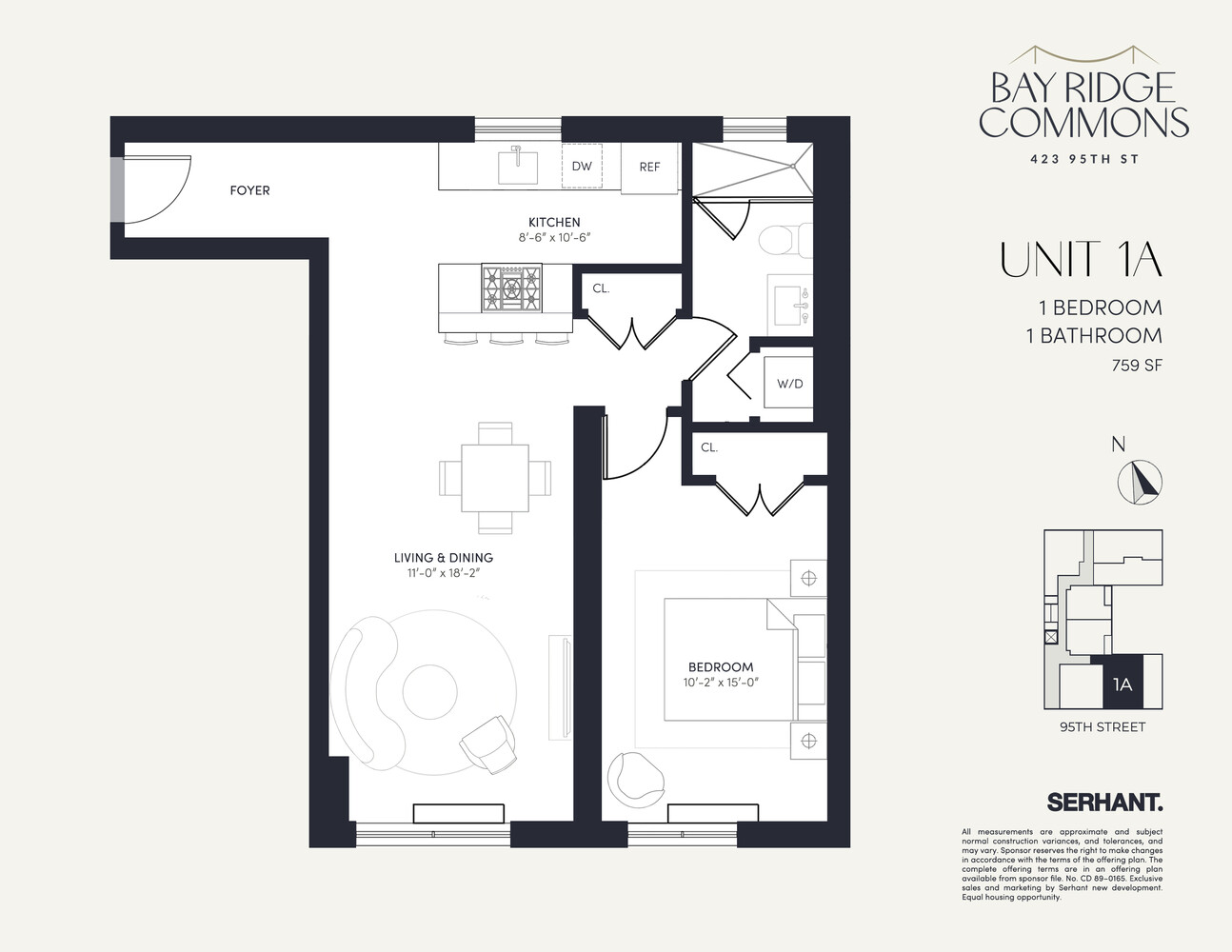 423 95th Street 1A Fort Hamilton Brooklyn NY 11209