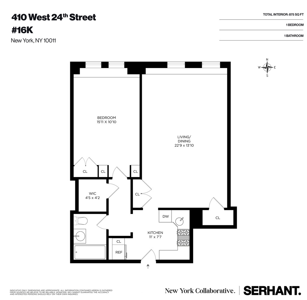 410 West 24th Street 16K Chelsea New York NY 10011