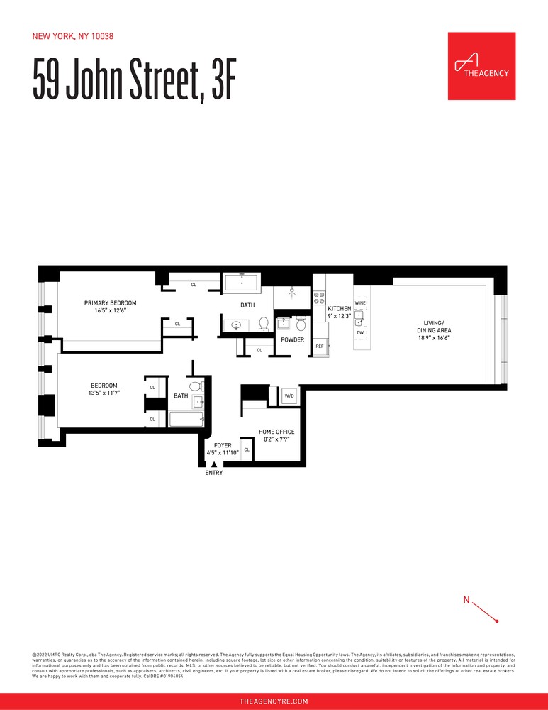 59 John Street 3F Seaport District New York NY 10038