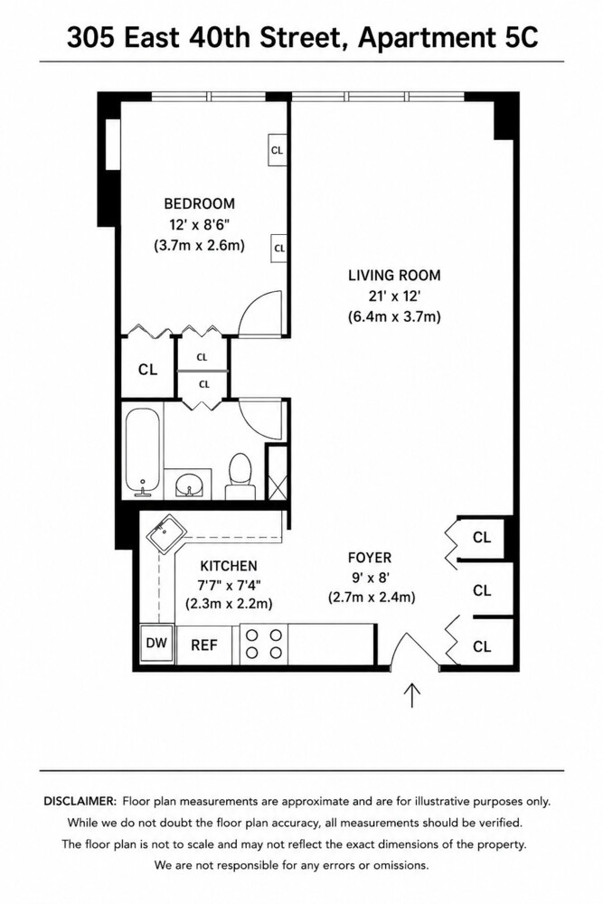305 East 40th Street 5C Tudor City New York NY 10016