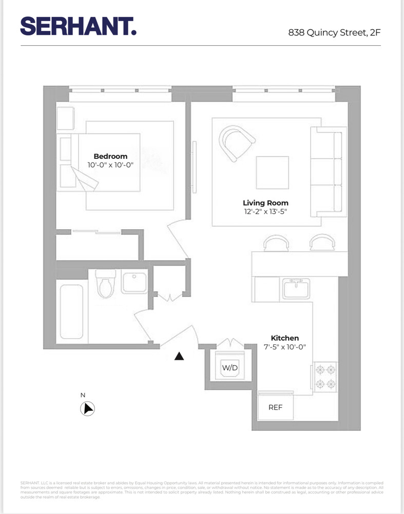 838 Quincy Street 2F Stuyvesant Heights Brooklyn NY 11221