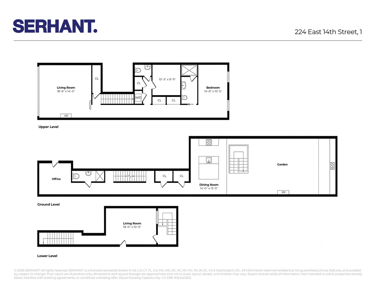 224 East 14th Street 1 E. Greenwich Village New York NY 10003