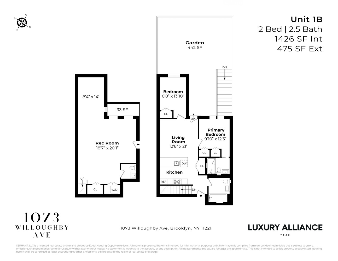 1073 Willoughby Avenue 1B Bushwick Brooklyn NY 11221