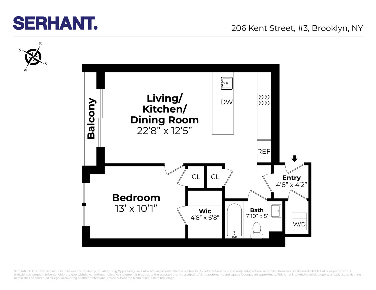 206 Kent Street 3 Greenpoint Brooklyn NY 11222