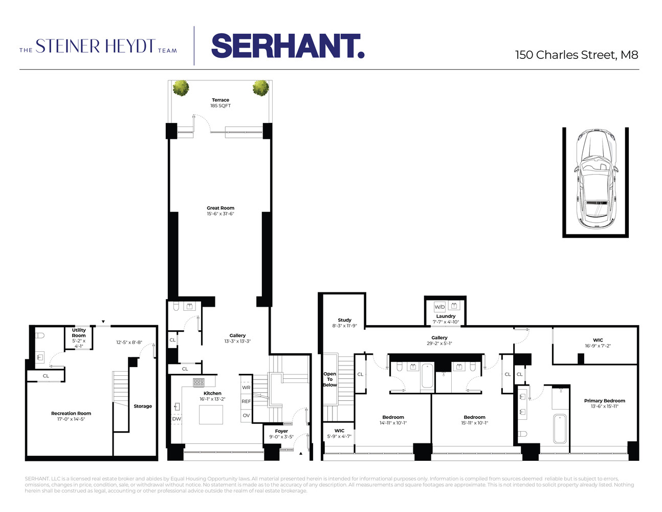 150 Charles Street M8 W. Greenwich Village New York NY 10014