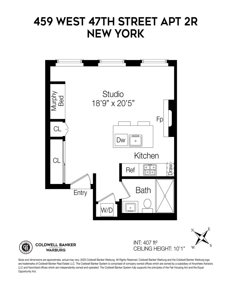 459 West 47th Street 2R Clinton New York NY 10036