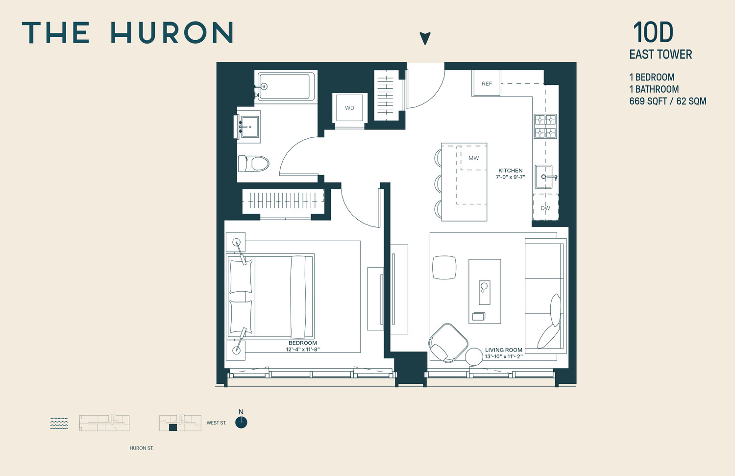 29 Huron Street 10DE Greenpoint Brooklyn NY 11222