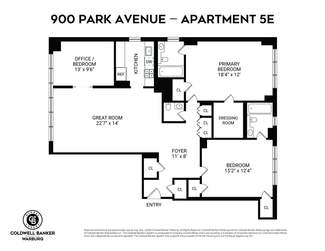 900 Park Avenue 5E Upper East Side New York NY 10075