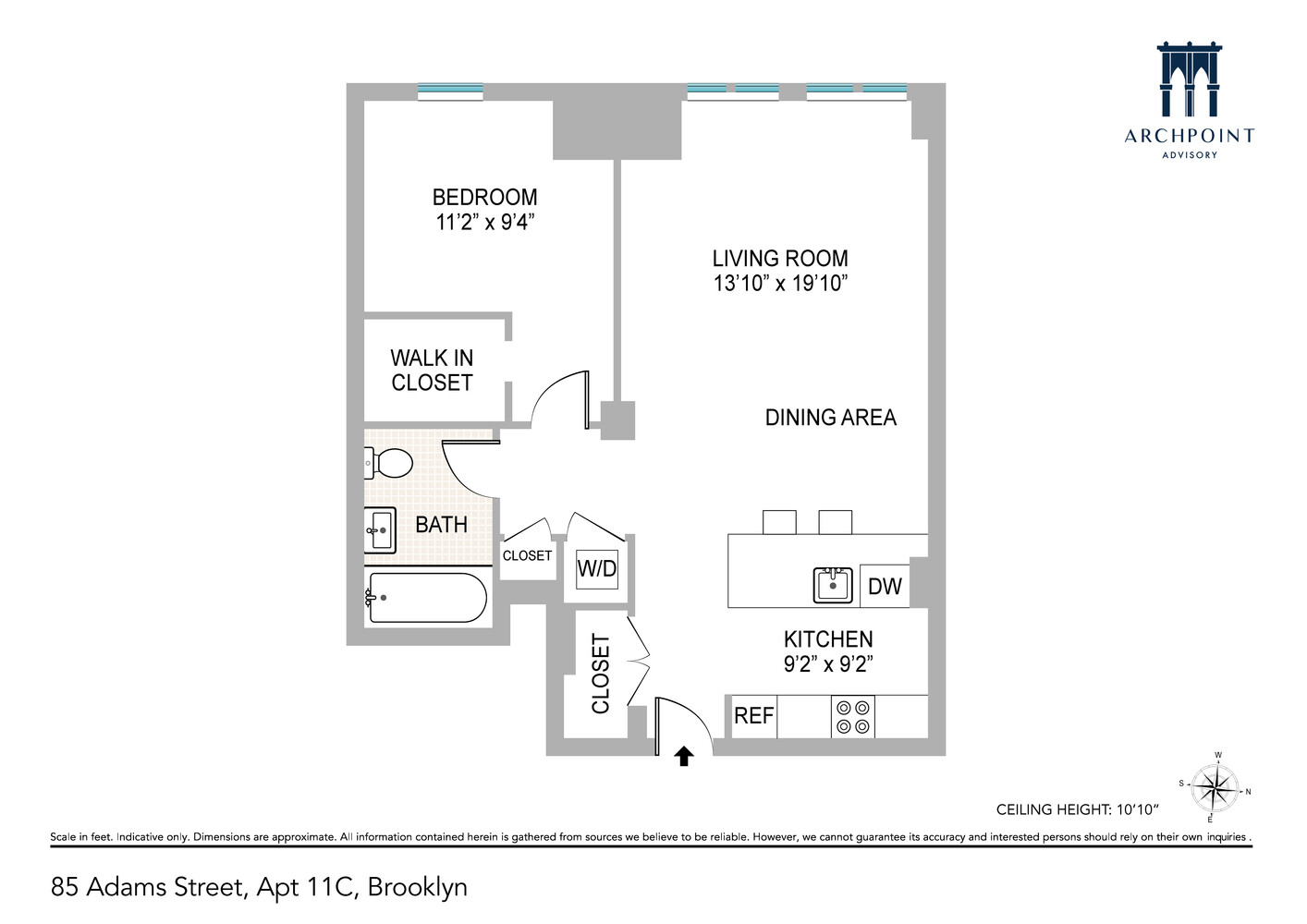 85 Adams Street 11C Dumbo Brooklyn NY 11201