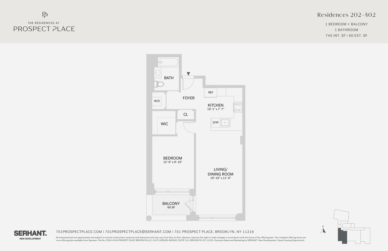 701 Prospect Place 302 Crown Heights Brooklyn NY 11216