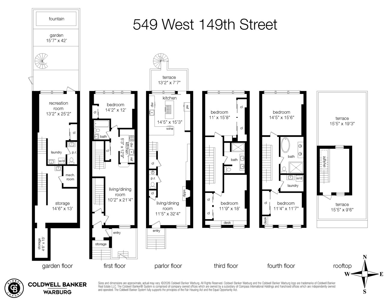 549 West 149th Street Hamilton Heights New York NY 10031