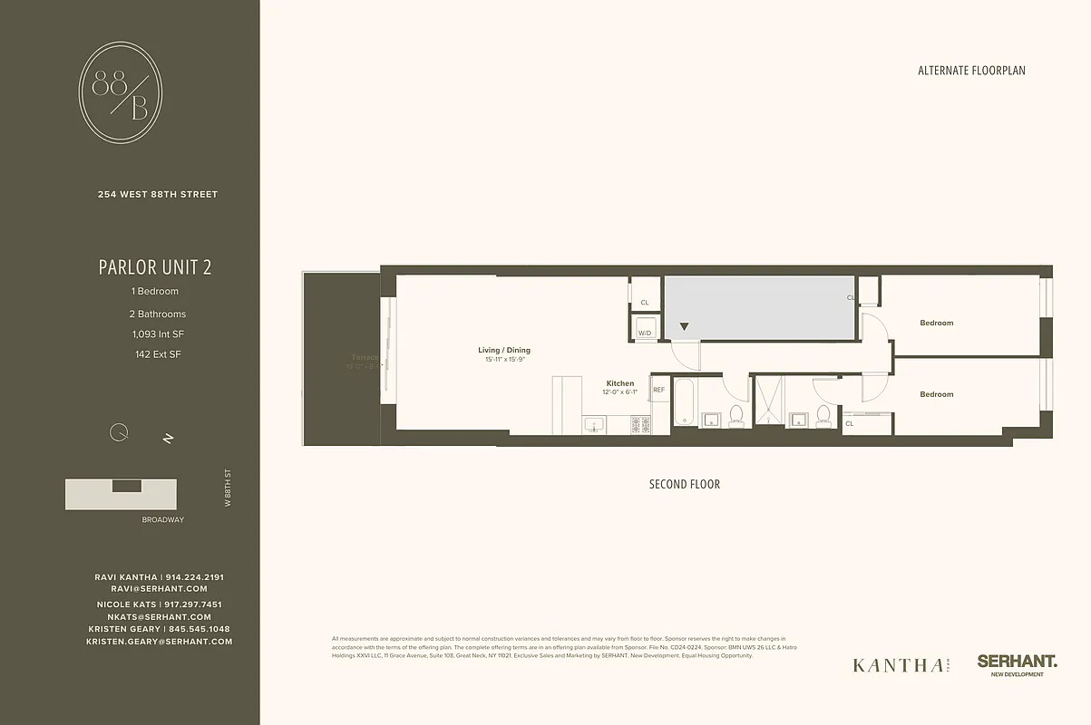 254 West 88th Street 2 Upper West Side New York NY 10024