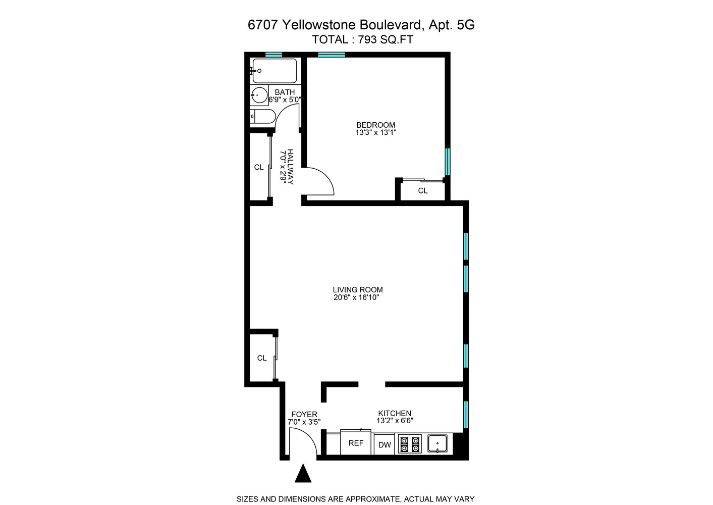 67-07 Yellowstone Blvd. 5G Forest Hills Queens NY 11375