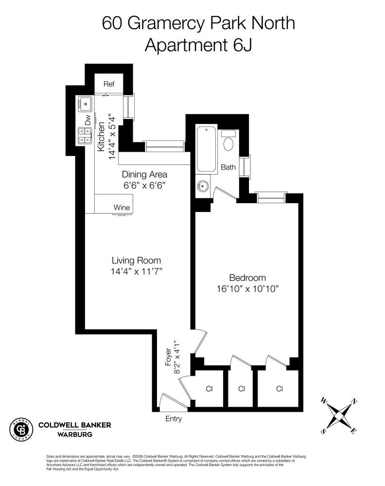 60 Gramercy Park North 6J Gramercy Park New York NY 10003