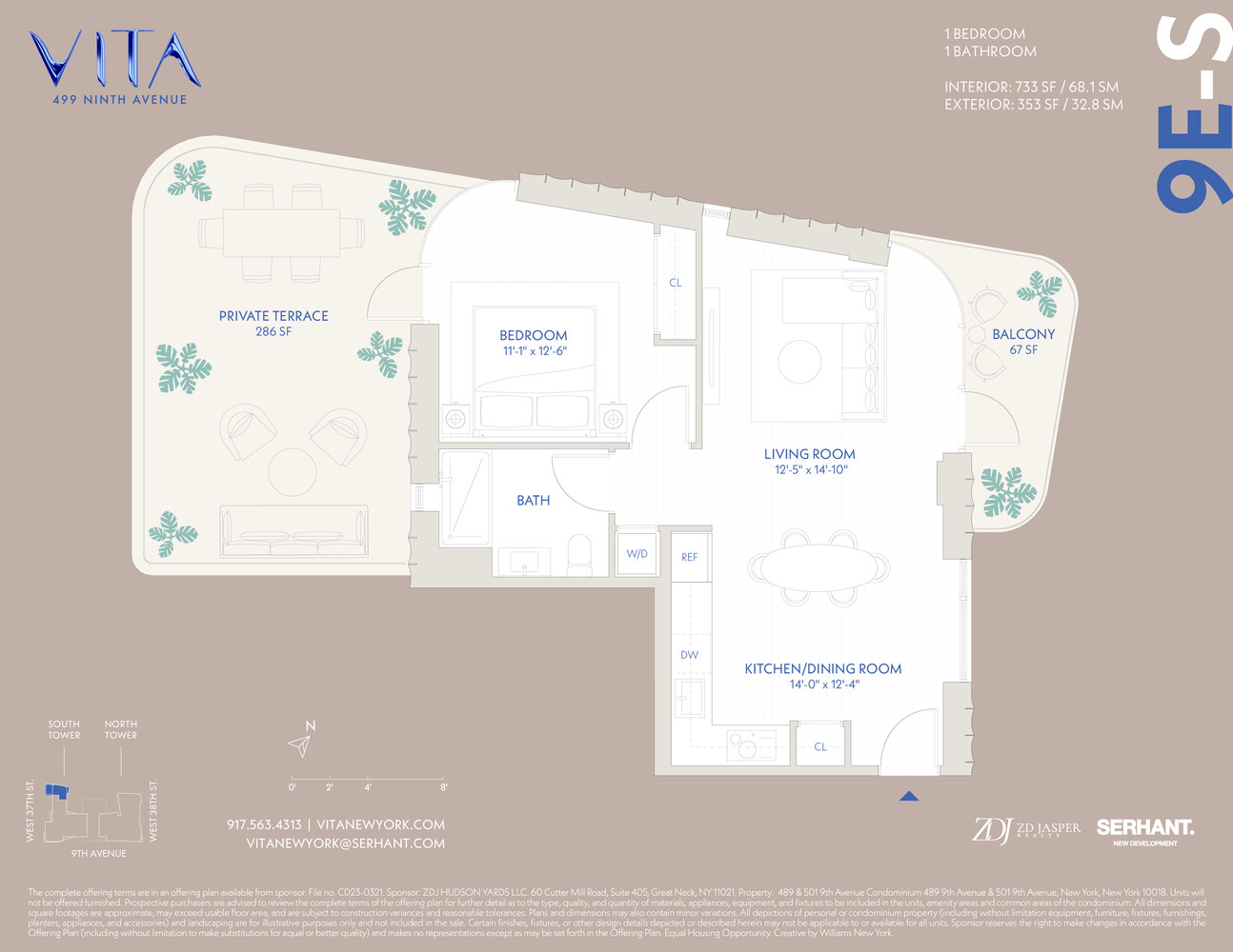 401 West 37th Street 9ES Chelsea New York NY 10018