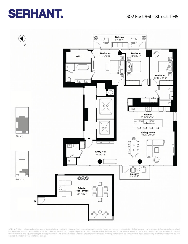 302 East 96th Street PH5 Upper East Side New York NY 10128