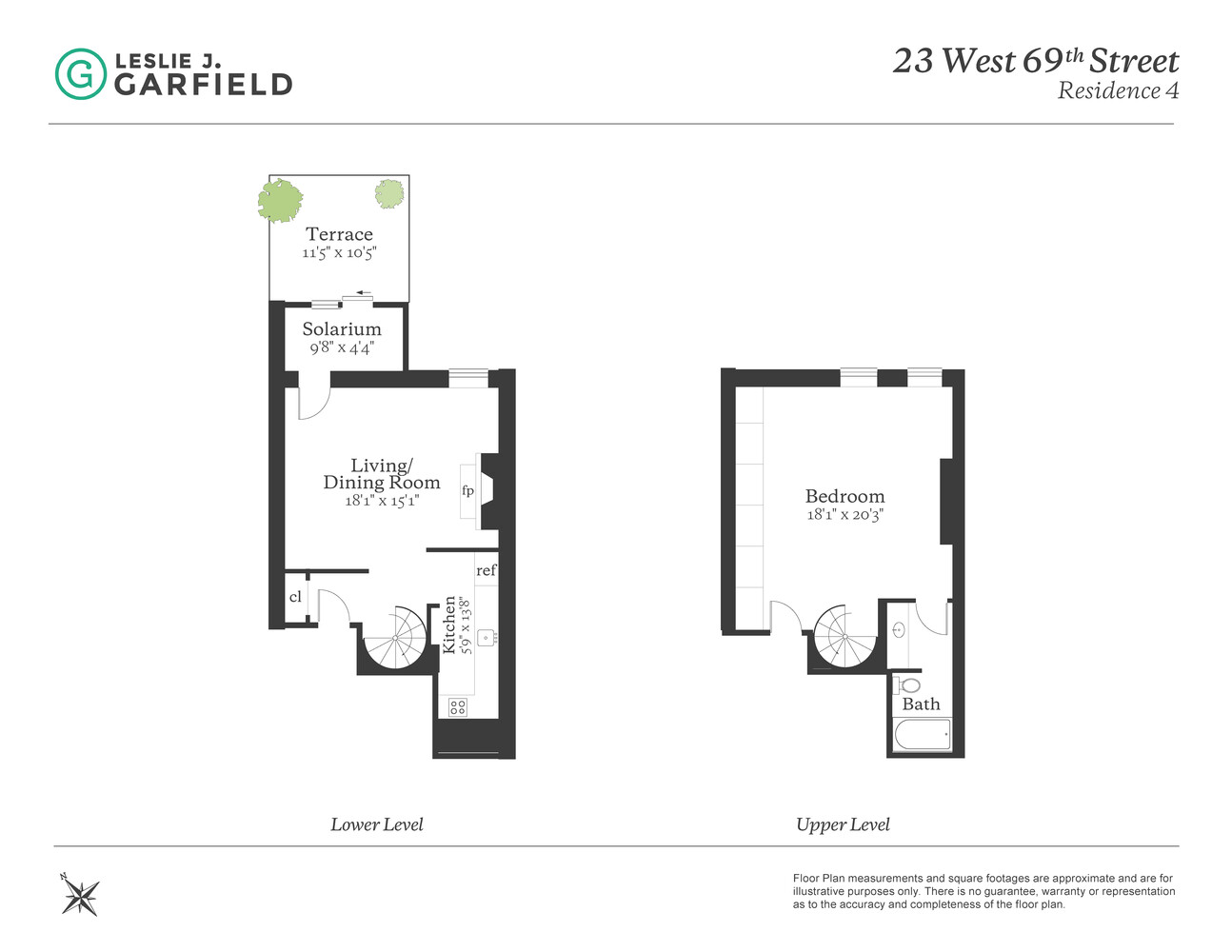 23 West 69th Street Lincoln Square New York NY 10023