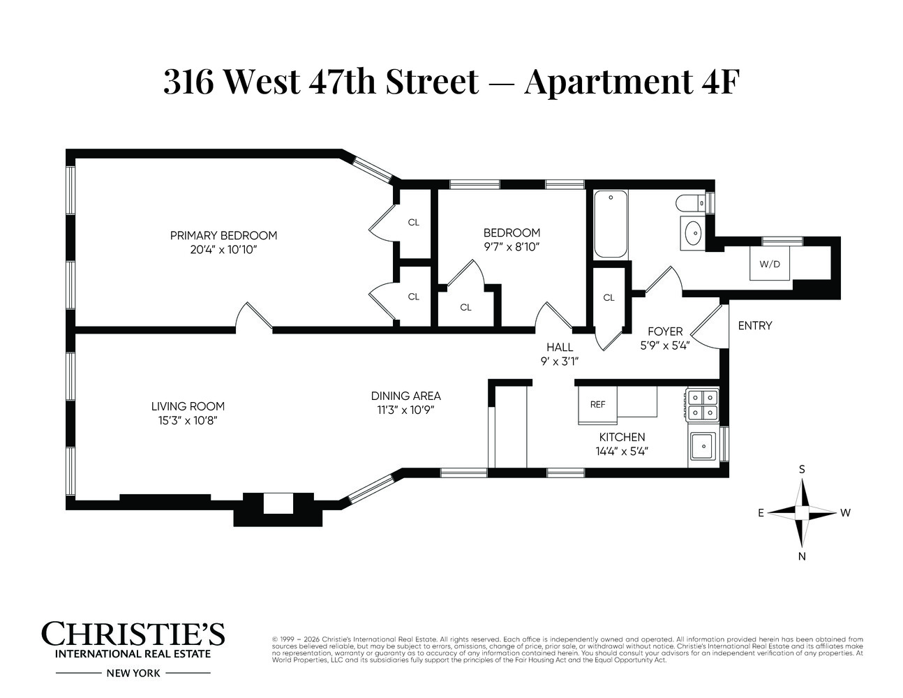 316 West 47th Street Clinton New York NY 10036
