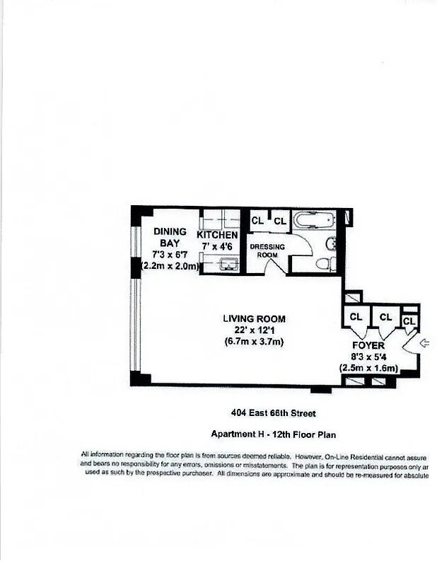 404 East 66th Street 12H Upper East Side New York NY 10065