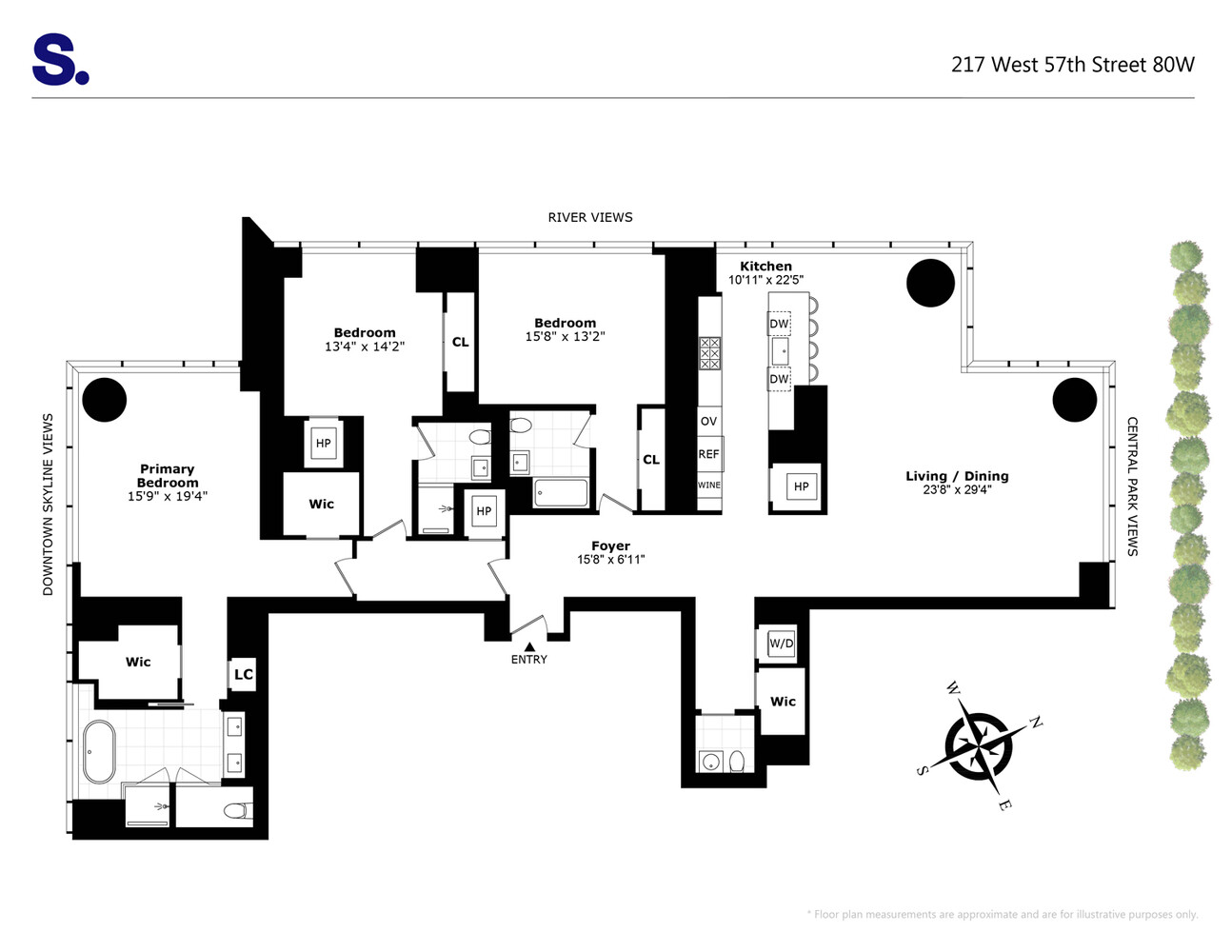 217 West 57th Street 80W Midtown West New York NY 10019