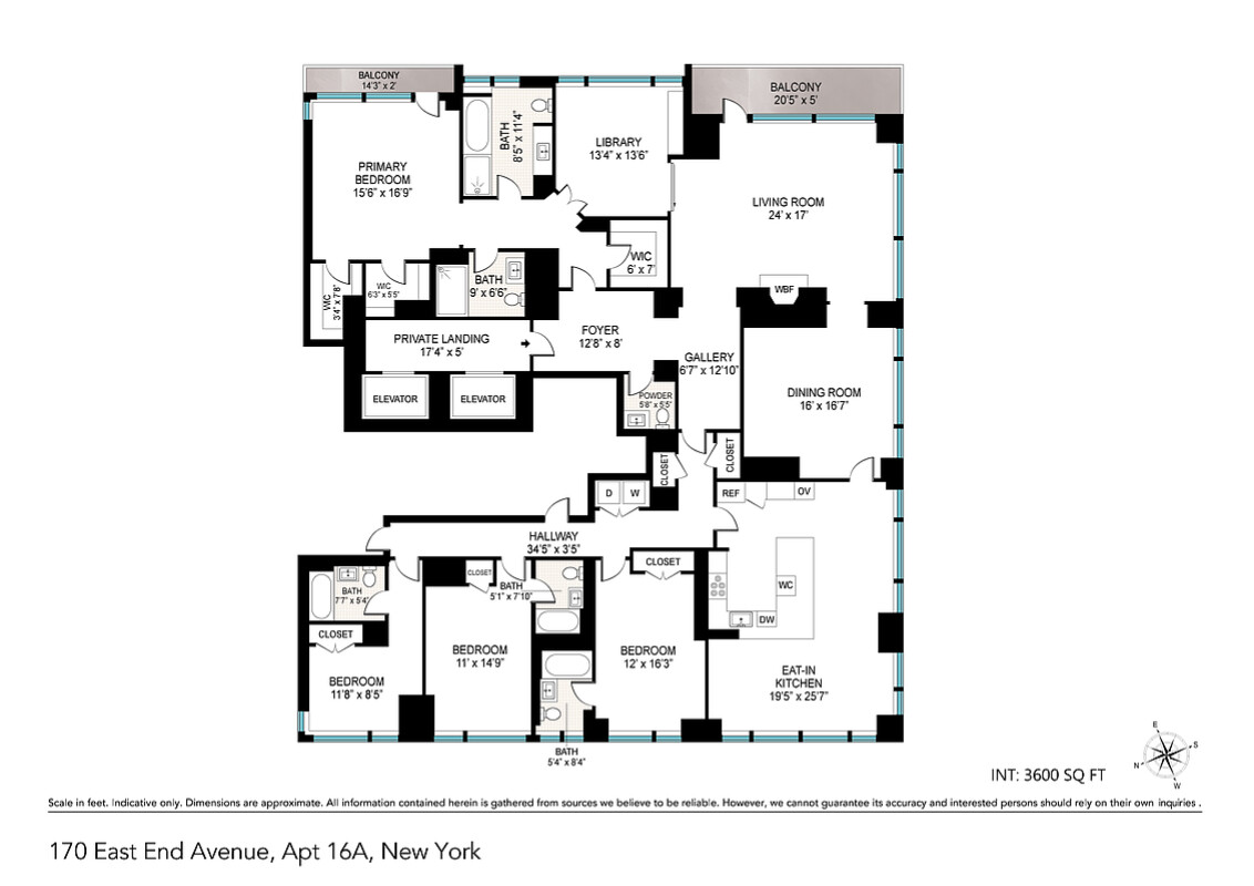 170 East End Avenue 16A Upper East Side New York NY 10128