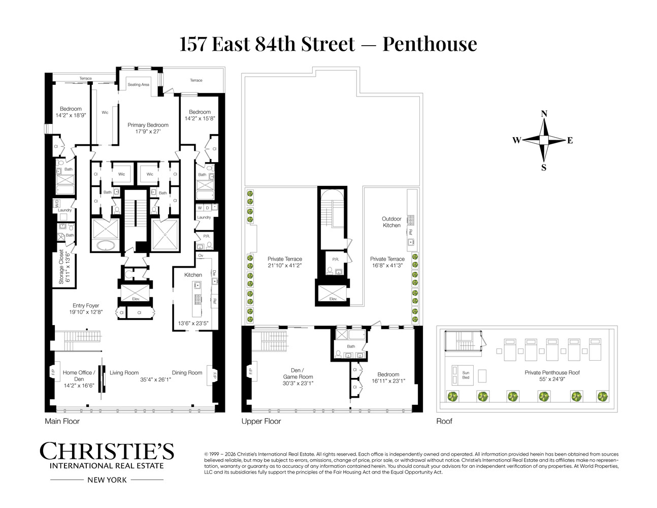 157 East 84th Street PH Upper East Side New York NY 10028