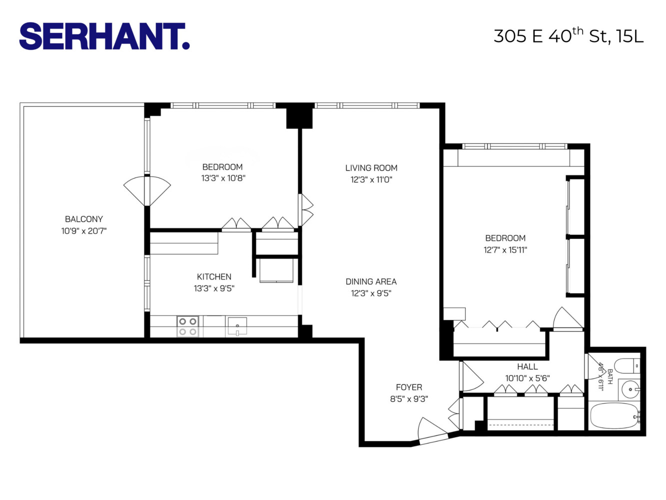 305 East 40th Street 15L Tudor City New York NY 10016