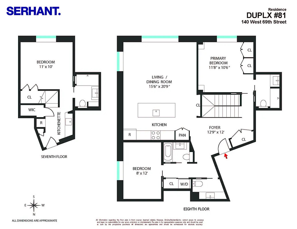 140 West 69th Street DPLX81 Lincoln Square New York NY 10023