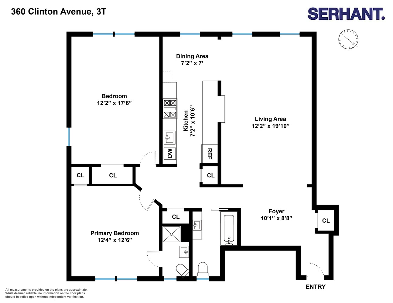 360 Clinton Avenue 3T Clinton Hill Brooklyn NY 11205