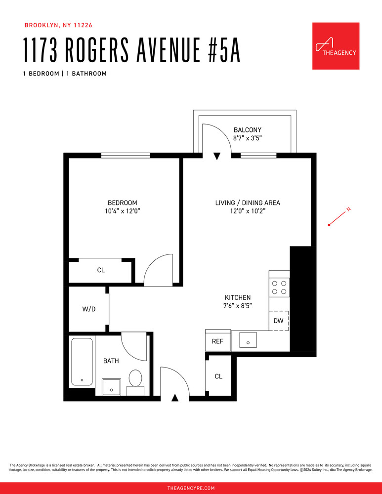 1173 Rogers Avenue 5A Flatbush Brooklyn NY 11226