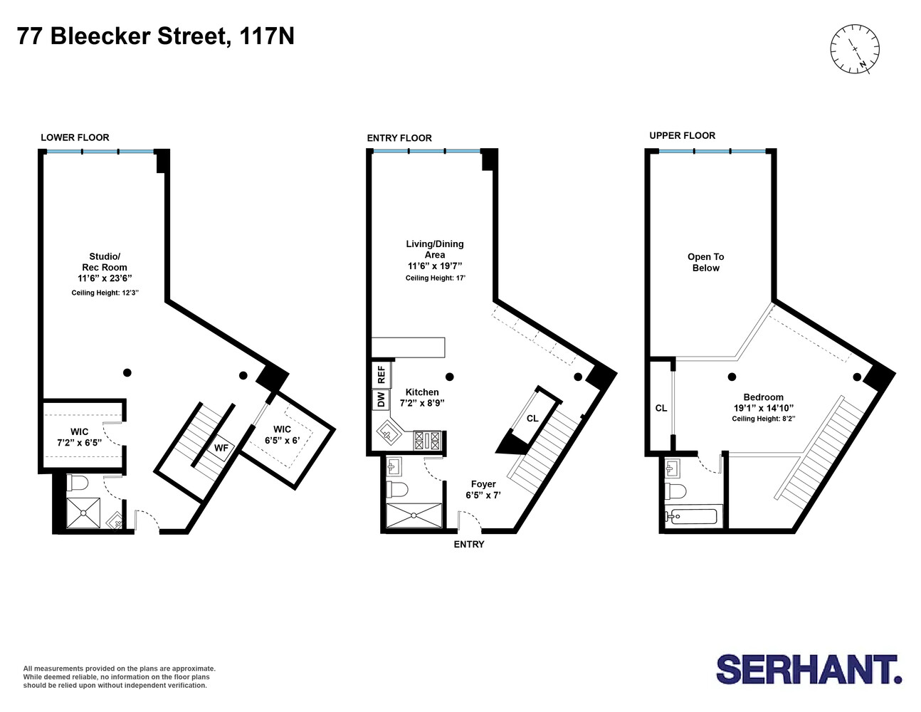 77 Bleecker Street 117N Greenwich Village New York NY 10012