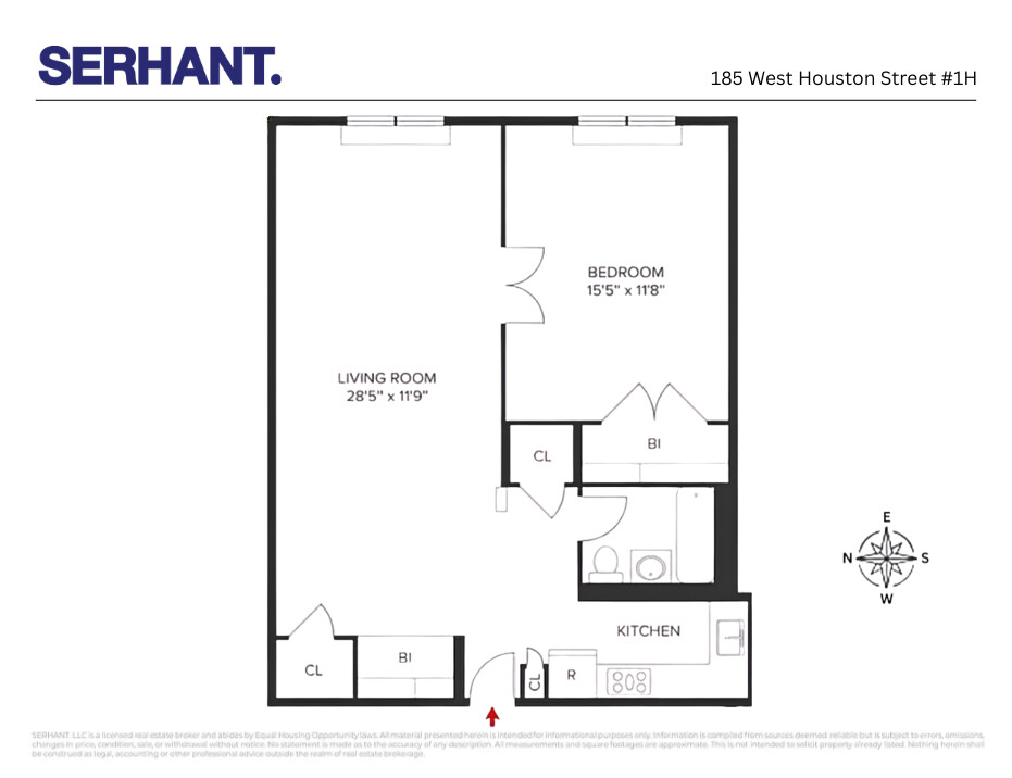 185 West Houston Street 1H Soho New York NY 10014